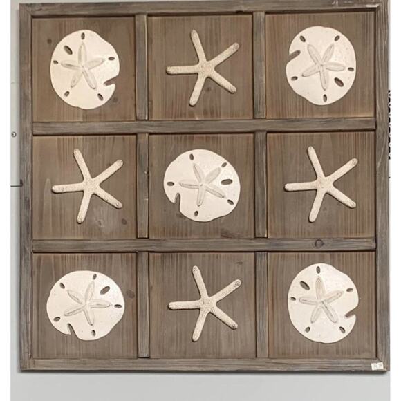 New 3D Starfish & Sand Dollars Wall Hanging Home Decor - Price for one - Picture 3 of 7